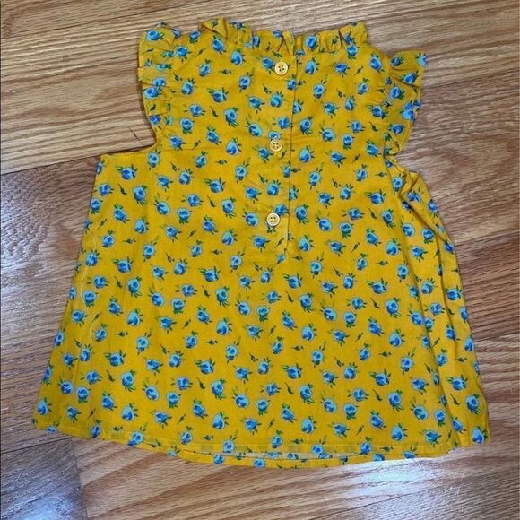 Janie and Jack Baby Girl Blueberry Top - Picture 2 of 2